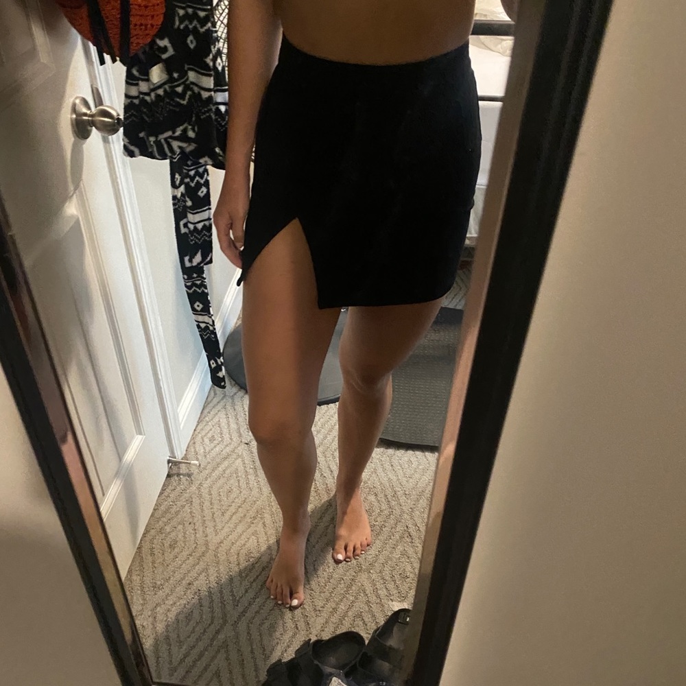 Black princess Polly mini skirt